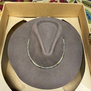 Brown Wool Renegade Cowgirl Hat size 7